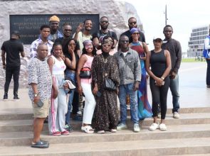 SIM TOP Sponsors Mainland 98.3FM, Creative Naija Staff on Cultural Boat Cruise to Port Novo