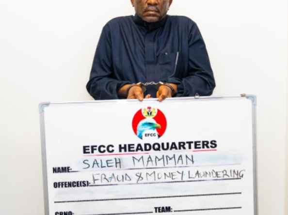 EFCC arrests convicted fugitive ex-power minister Saleh Mamman